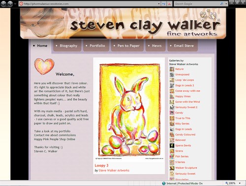 Steven Clay Walker website